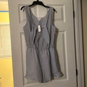 Light blue American icon romper size small.